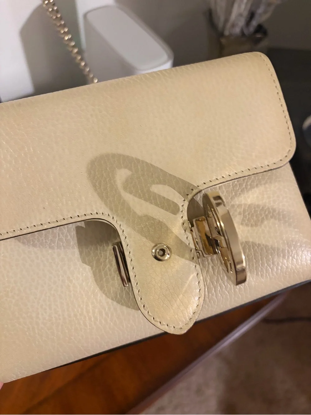 Authentic Gucci Interlocking G Mini Chain Shoulder Bag 607720